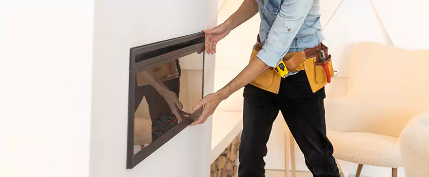 Metal Fireplace Installation in Maricopa, Arizona