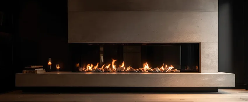 Gas Fireplace Ember Bed Design Services in Maricopa, Arizona