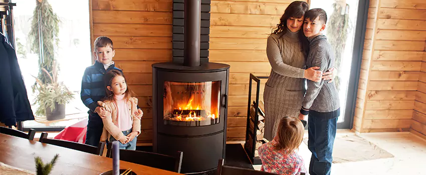 Morso Cast Iron Fireplace Insert Installation in Maricopa, Arizona