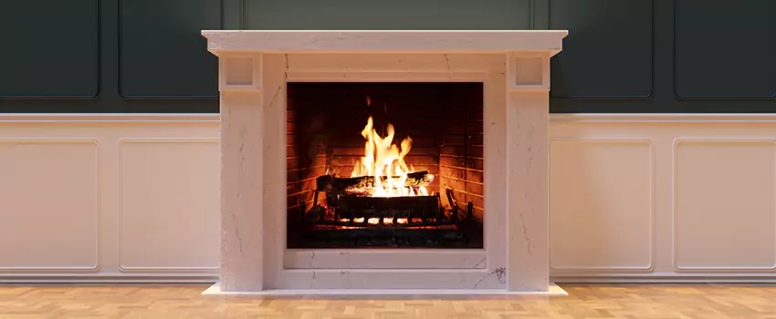 Open Flame Wood-Burning Fireplace Installation Services in Maricopa, Arizona