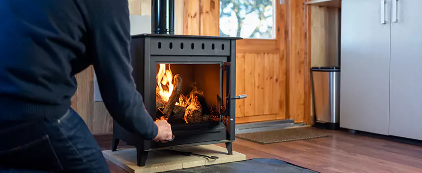 Open Hearth Wood Fireplace Installation in Maricopa, AZ