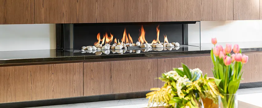 Double-height Fireplace Design Refurbishment in Maricopa, Arizona