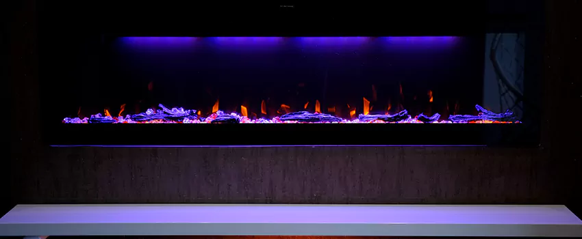 Dynamic Flame Color Fireplace Installation in Maricopa, AZ