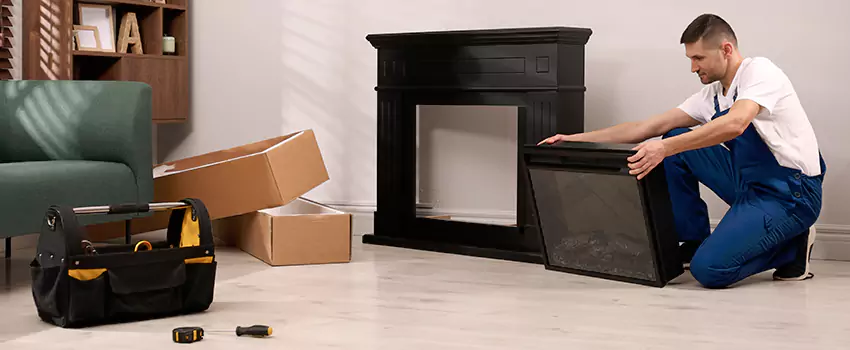 Old Rusted Metal Fireplace Repair And Replacement in Maricopa, AZ
